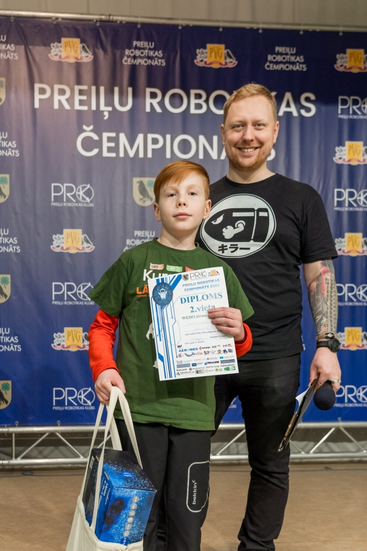 Aizvadīts 16. Latvijas robotikas čempionāta 6. Preiļu robotikas čempionāta posms