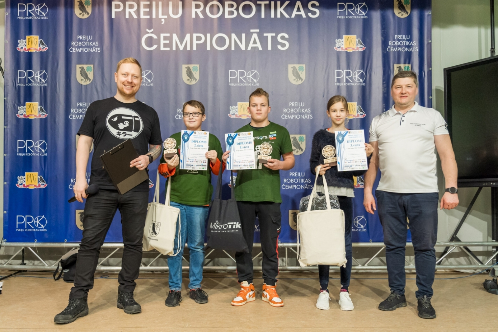 Aizvadīts 16. Latvijas robotikas čempionāta 6. Preiļu robotikas čempionāta posms