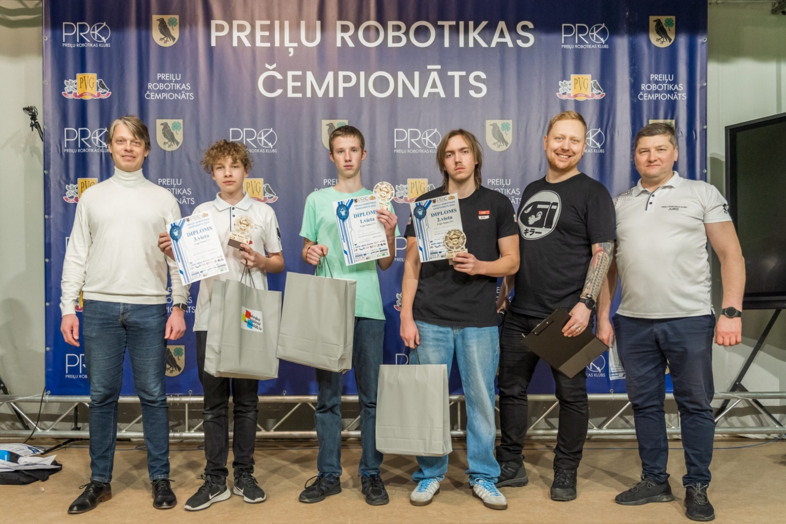 Aizvadīts 16. Latvijas robotikas čempionāta 6. Preiļu robotikas čempionāta posms