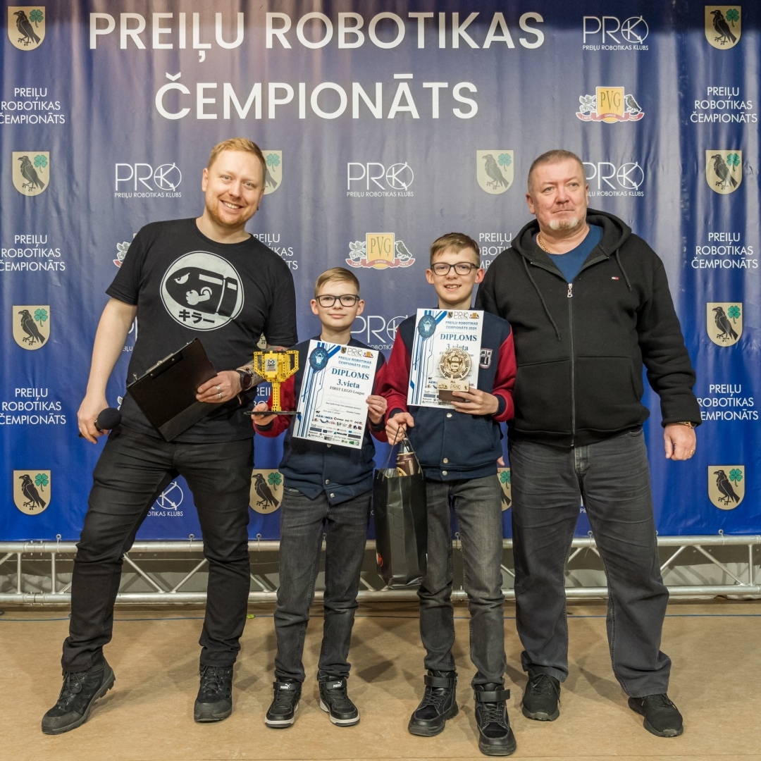 Aizvadīts 16. Latvijas robotikas čempionāta 6. Preiļu robotikas čempionāta posms