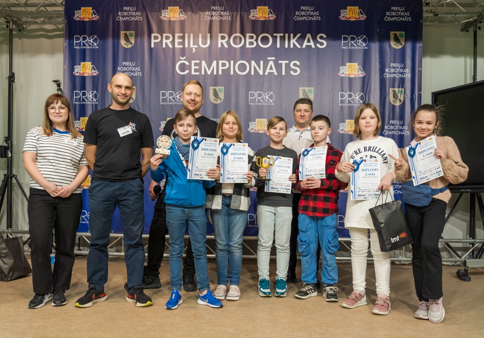 Aizvadīts 16. Latvijas robotikas čempionāta 6. Preiļu robotikas čempionāta posms