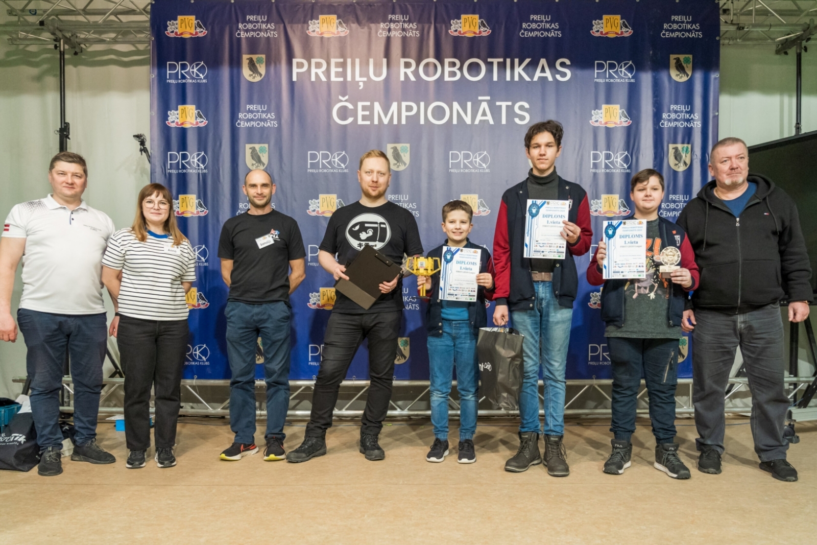 Aizvadīts 16. Latvijas robotikas čempionāta 6. Preiļu robotikas čempionāta posms