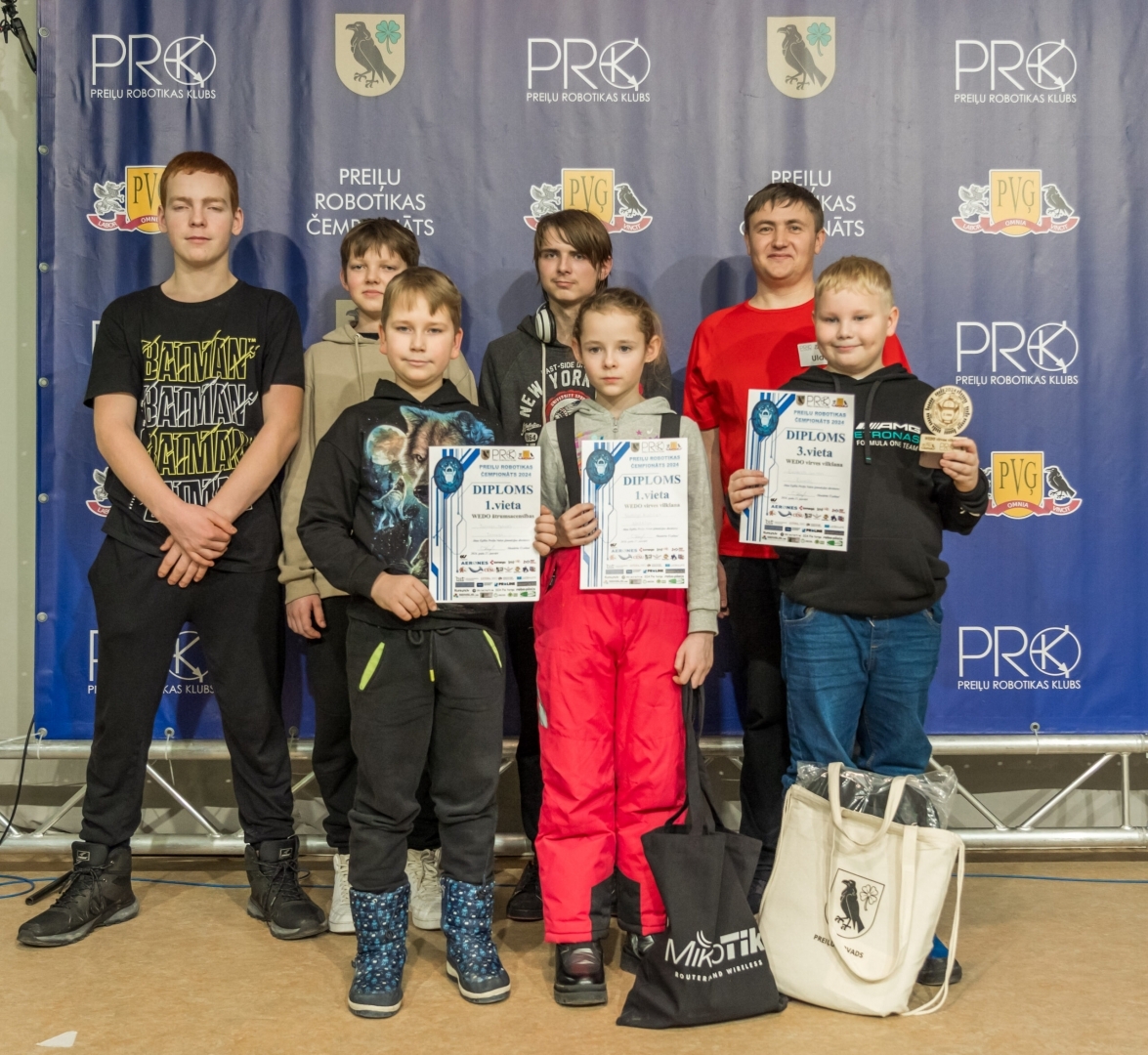 Aizvadīts 16. Latvijas robotikas čempionāta 6. Preiļu robotikas čempionāta posms