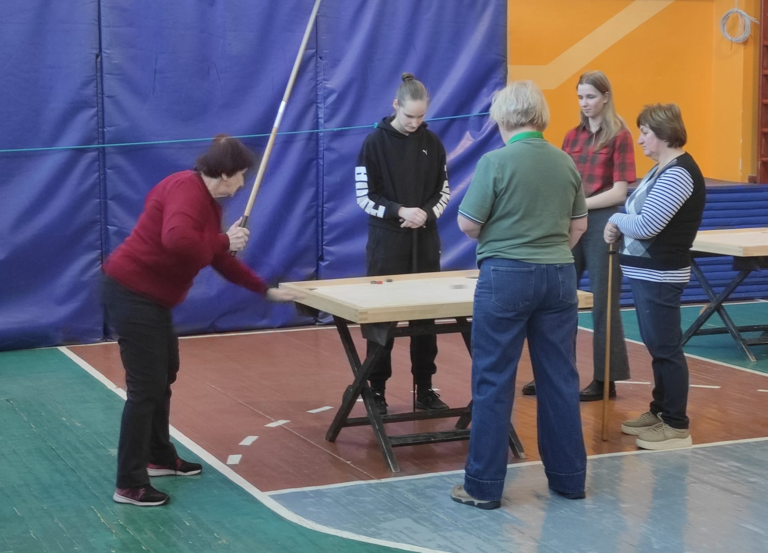 Novada novusa spēlētāji tiekas Vecvārkavā