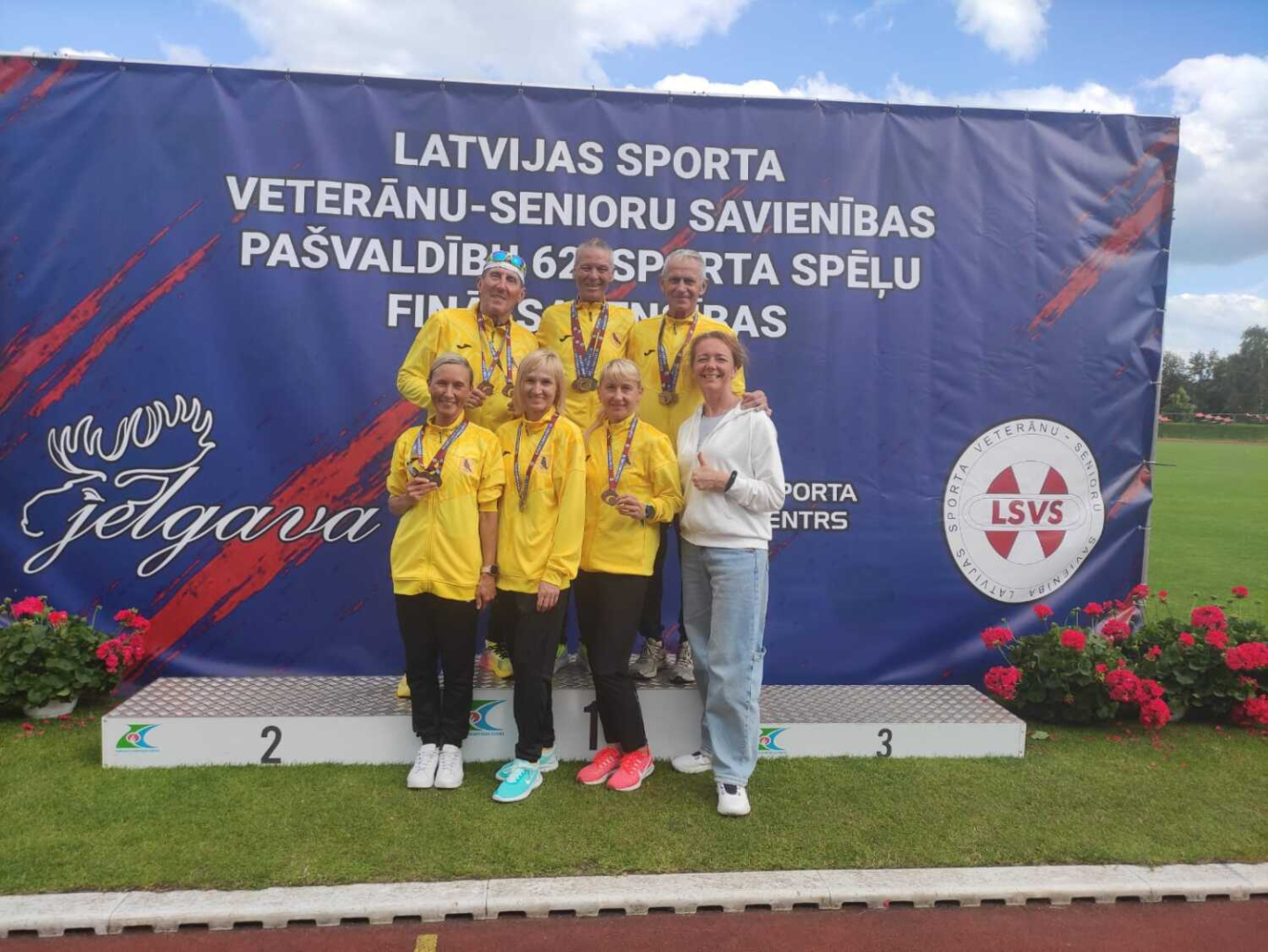 Preiļu sportisti 12 reizes kāpa uz goda pjedestāla LSVS Pašvaldību 62. sporta spēlēs vieglatlētikā