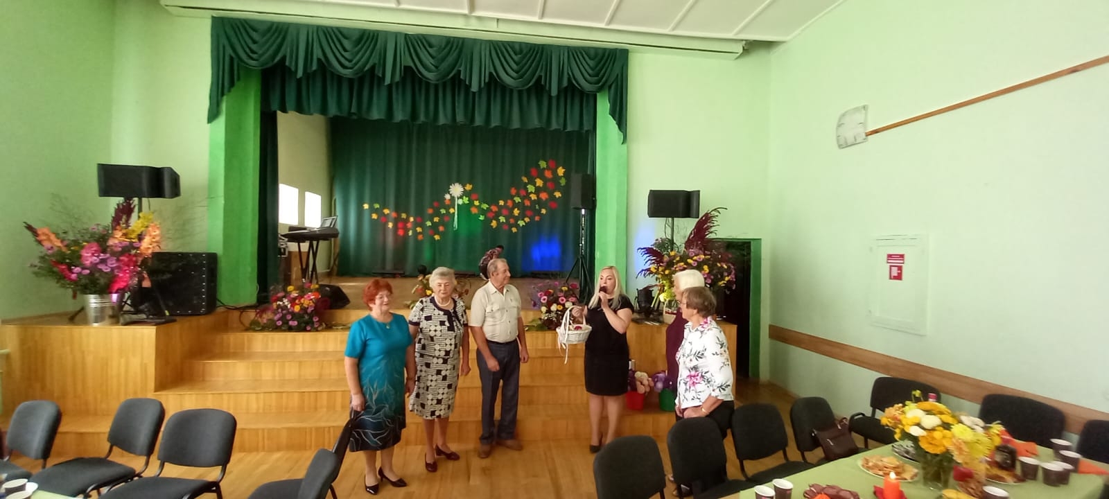 Pelēču Kultūras namā norisinājās pasākums senioriem