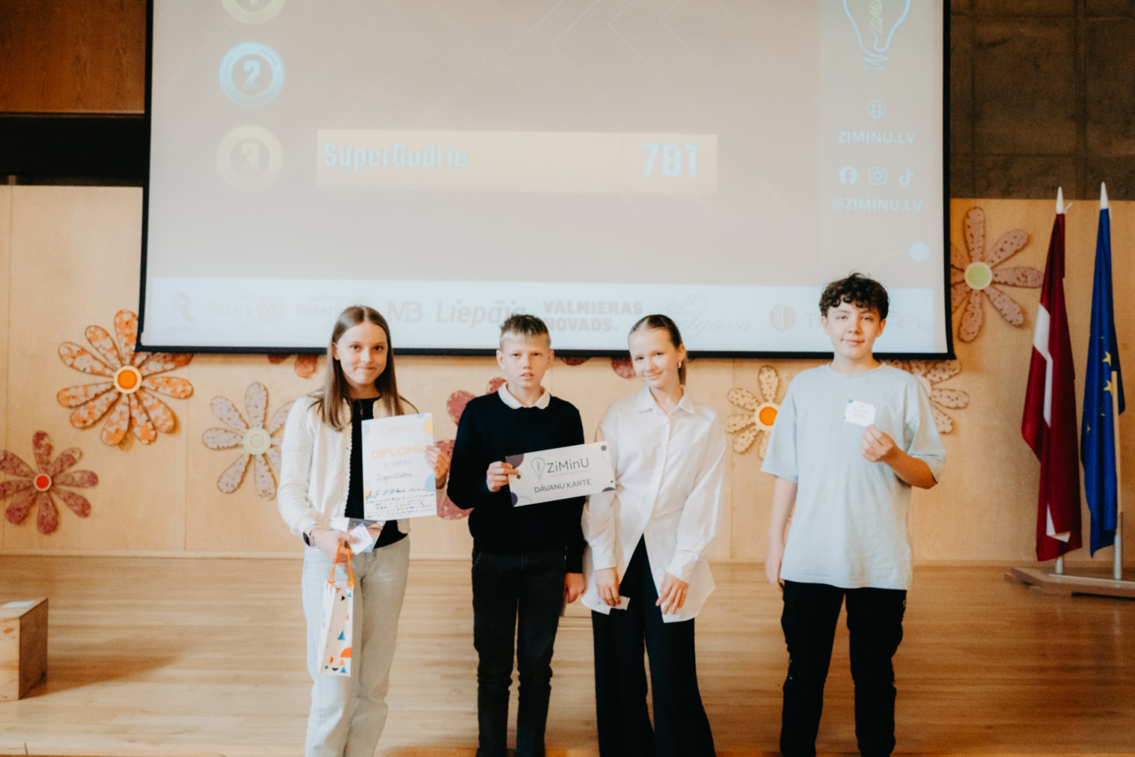 Rēzeknē aizvadīts skolēnu erudīcijas turnīra “ZiMinU čempionāts” Latgales posms