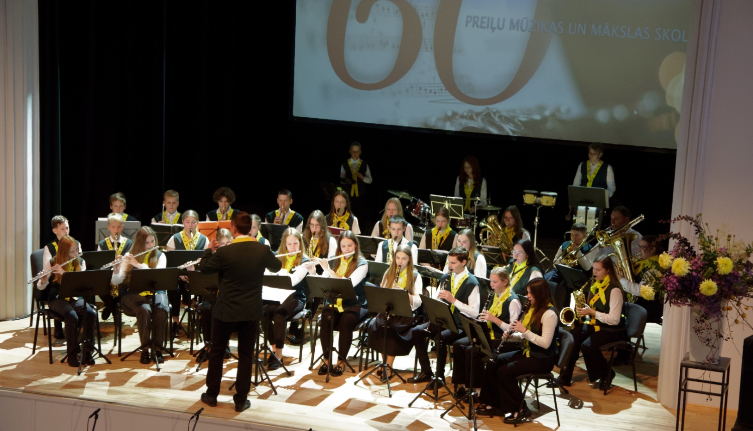 Izskanējis Preiļu Mūzikas un mākslas skolas 60 gadu jubilejas pasākums