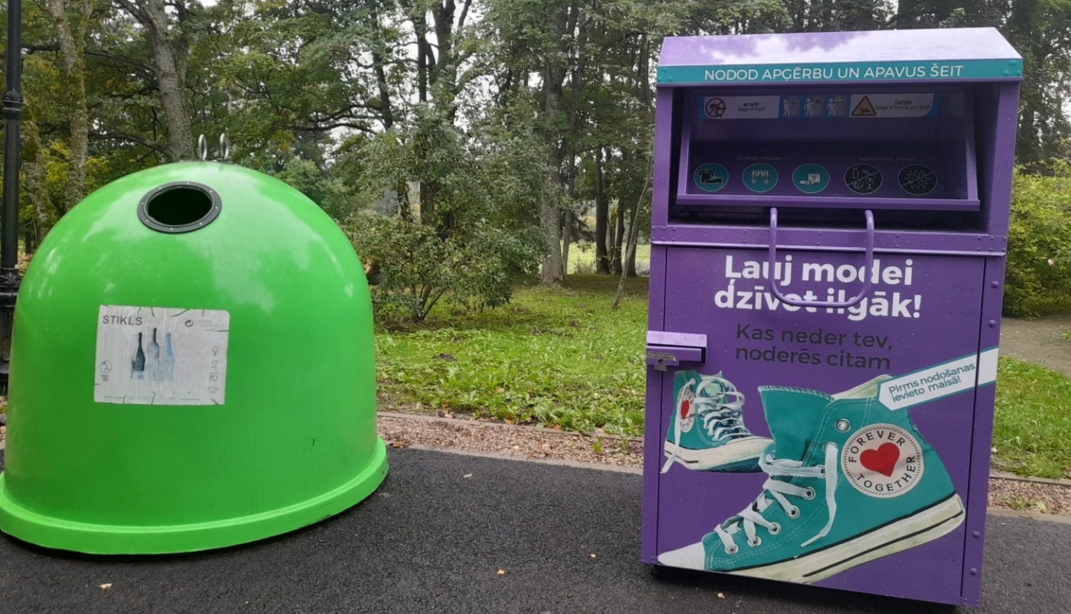 Tekstila šķirošanas iespējas arī pagastos