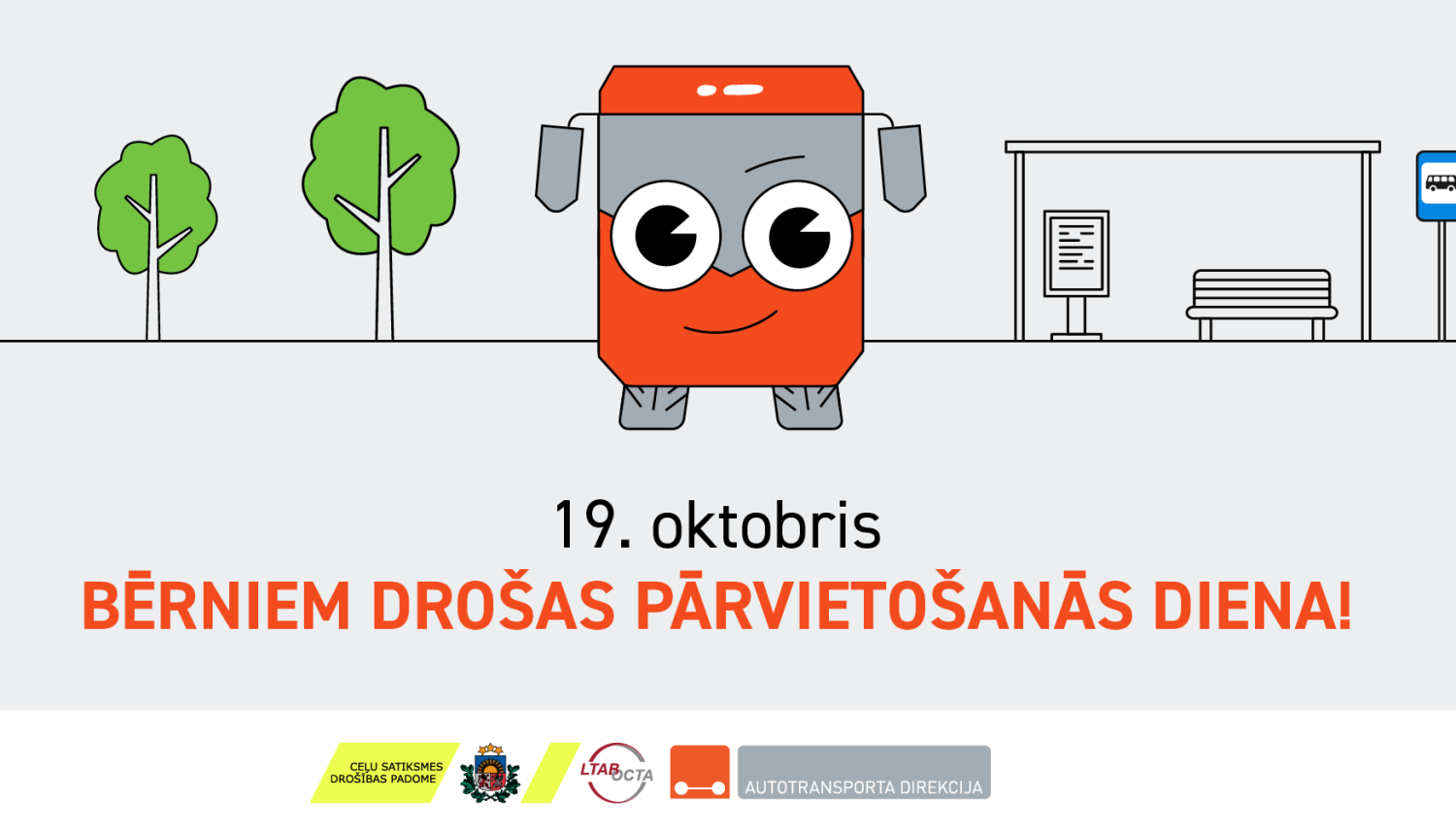 19. oktobris - Bērniem drošas pārvietošanās diena