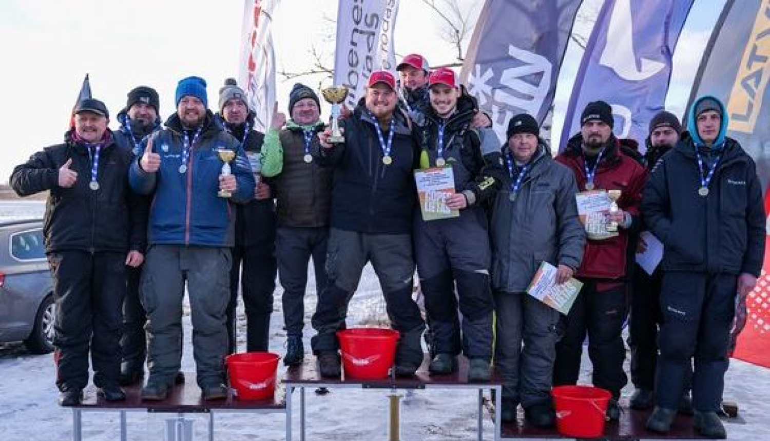Noslēdzies Latvijas čempionāta zemledus makšķerēšanā 2. posms