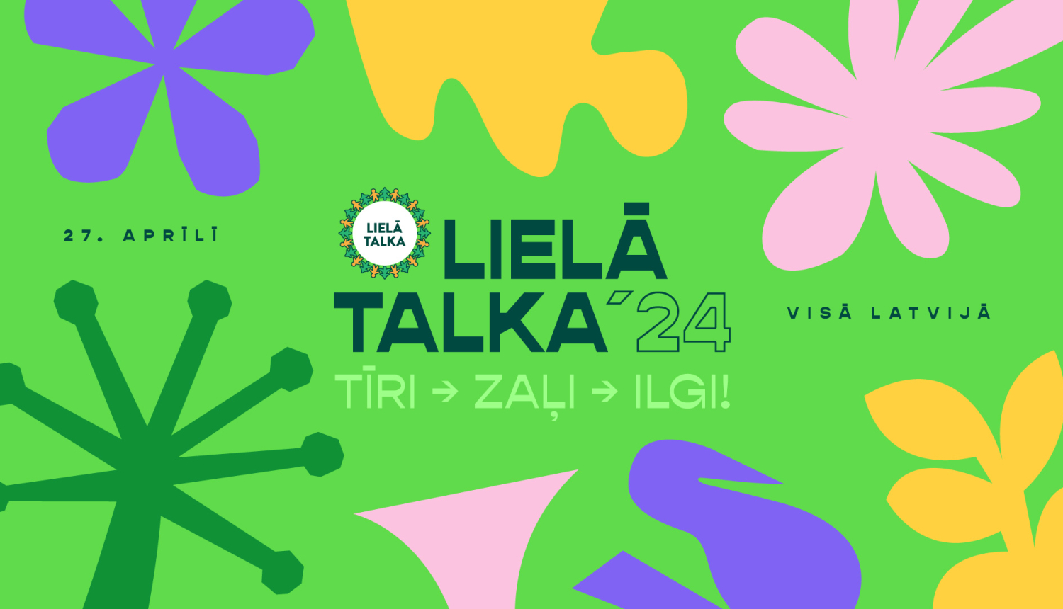 Lielā Talka jau 27. aprīlī!
