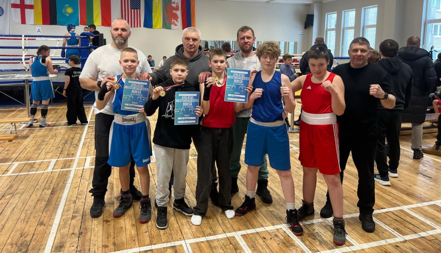 Preiļu boksa kluba "13th Round" sportisti veiksmīgi startē starptautiskā turnīrā Daugavpilī