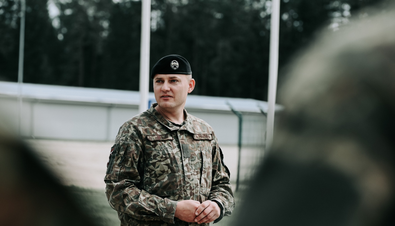 Zemessardzes 3. Latgales brigādes virsseržanta amatā iecelts štāba virsseržants Artūrs Pakers