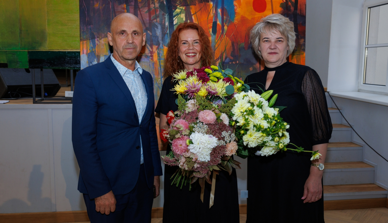 Konkursa “10. Jāzepa Pīgožņa balva Latvijas ainavu glezniecībā” galvenās balvas pasniegšanas ceremonija