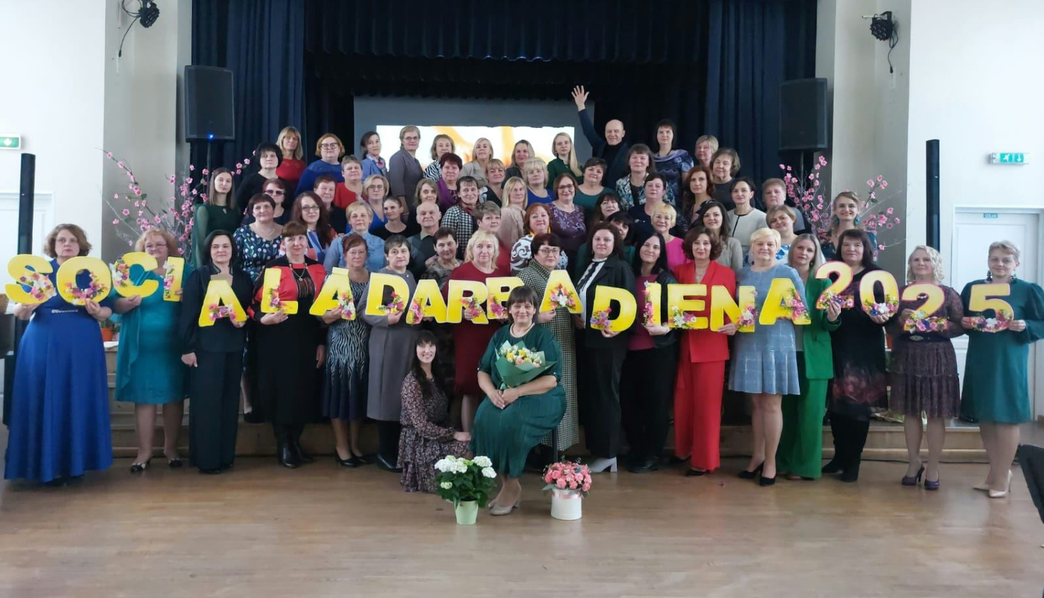 Preiļu novada Labklājības pārvalde atzīmē Pasaules Sociālā darba dienu un sumina sociālā darba veicējus