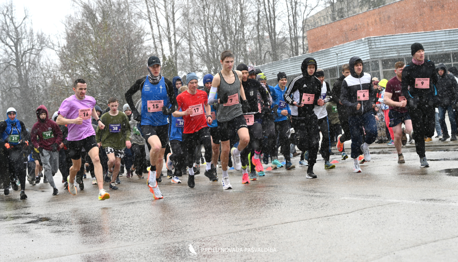 Skriešanas un soļošanas sacensības "Cīruļputenis - 2025"