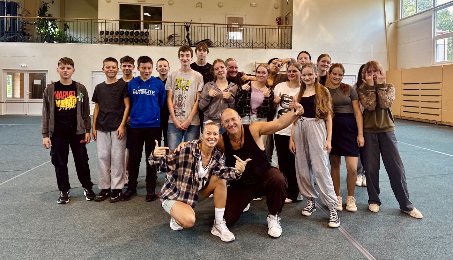 HipHop un Dancehall meistarklases jauniešiem Galēnos un Vecvārkavā