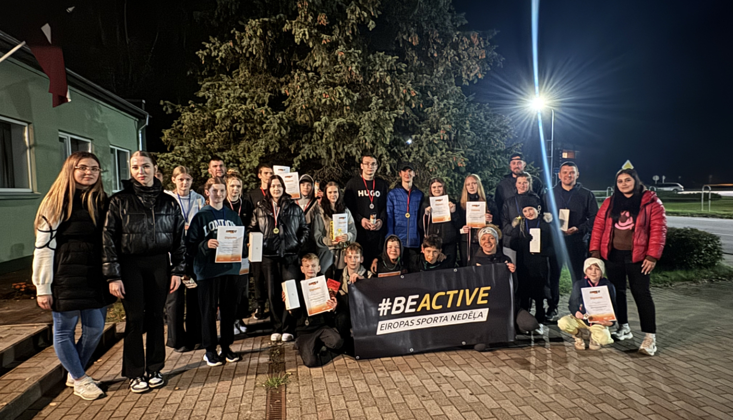 Riebiņos aizvadītas 7. nakts foto orientēšanās sacensības jauniešiem