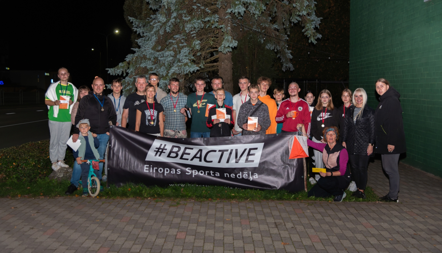 Riebiņos aizvadītas piektās nakts orientēšanās sacensības