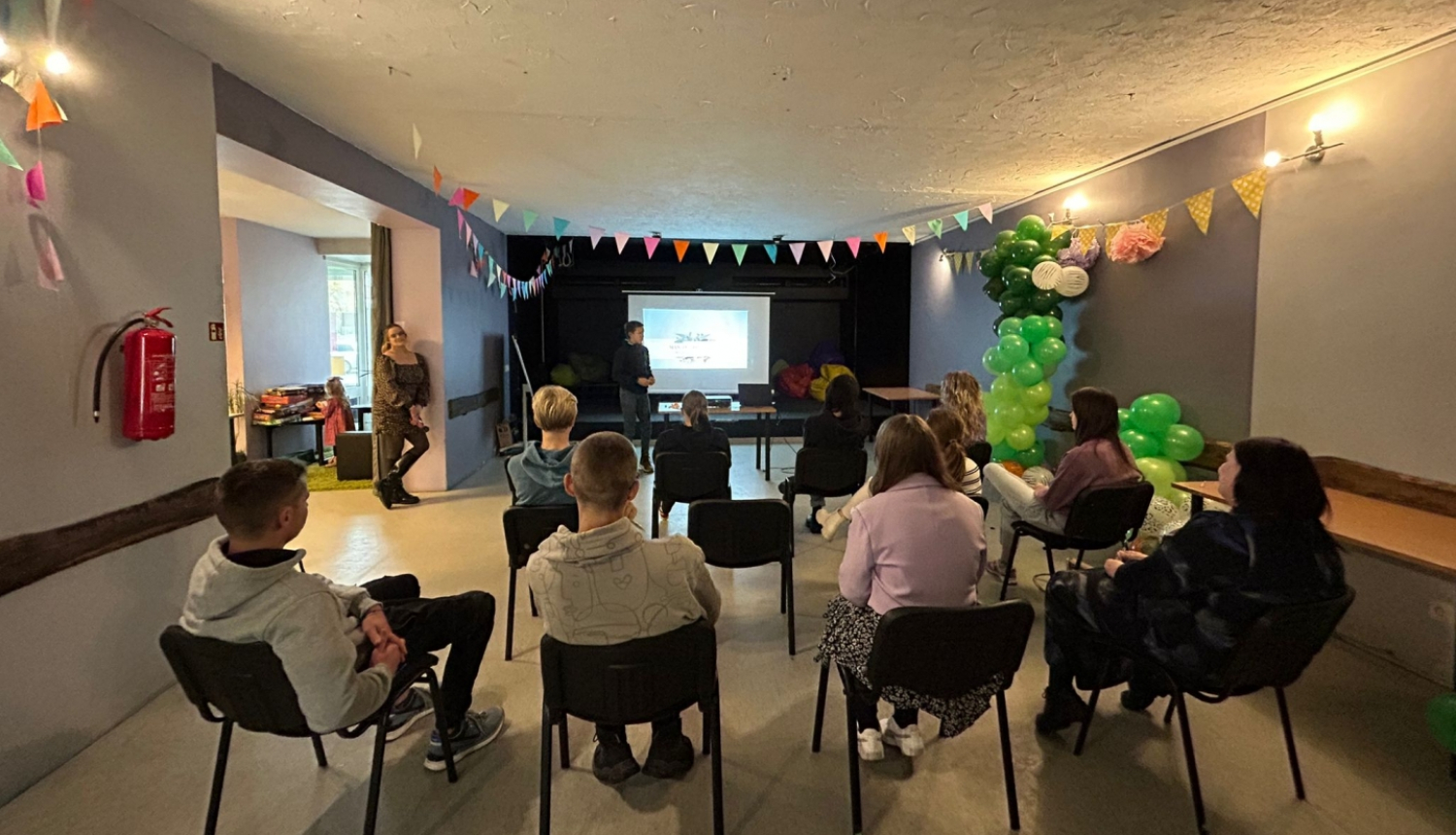 Preiļu novada jauniešu centrā “Četri” Jauniešu dome diskutē par iekļaujošas sabiedrības jēdzienu