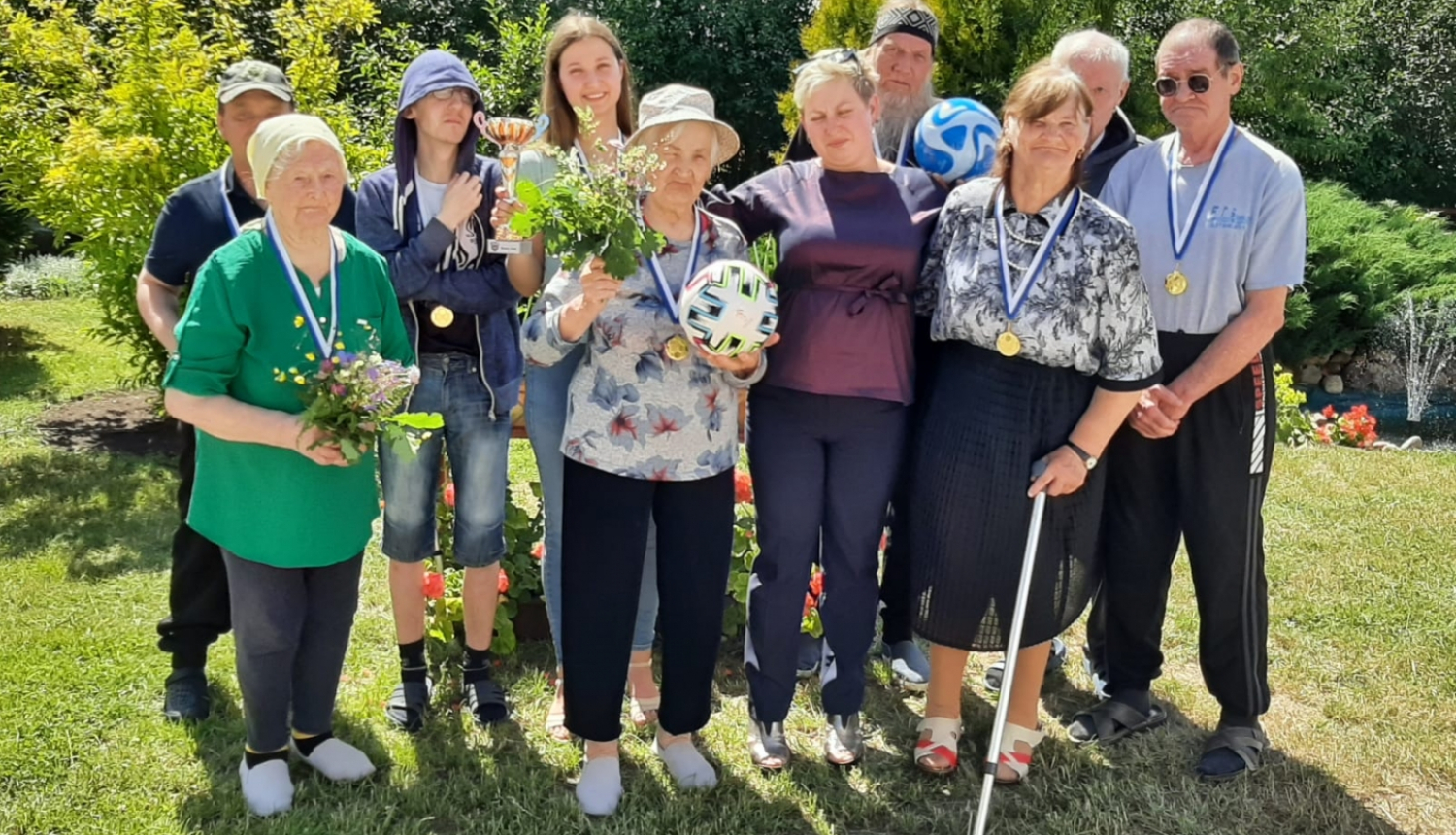 SAC "Aglona" klienti piedalās "Seni Cup" mini futbola turnīrā cilvēkiem ar īpašām vajadzībām