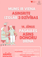 14. jūnijs - Pasaules asins donoru diena