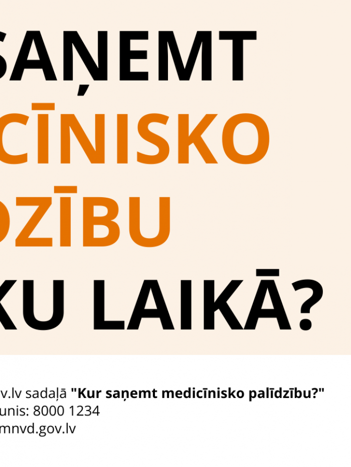 Kur saņemt medicīnisko palīdzību