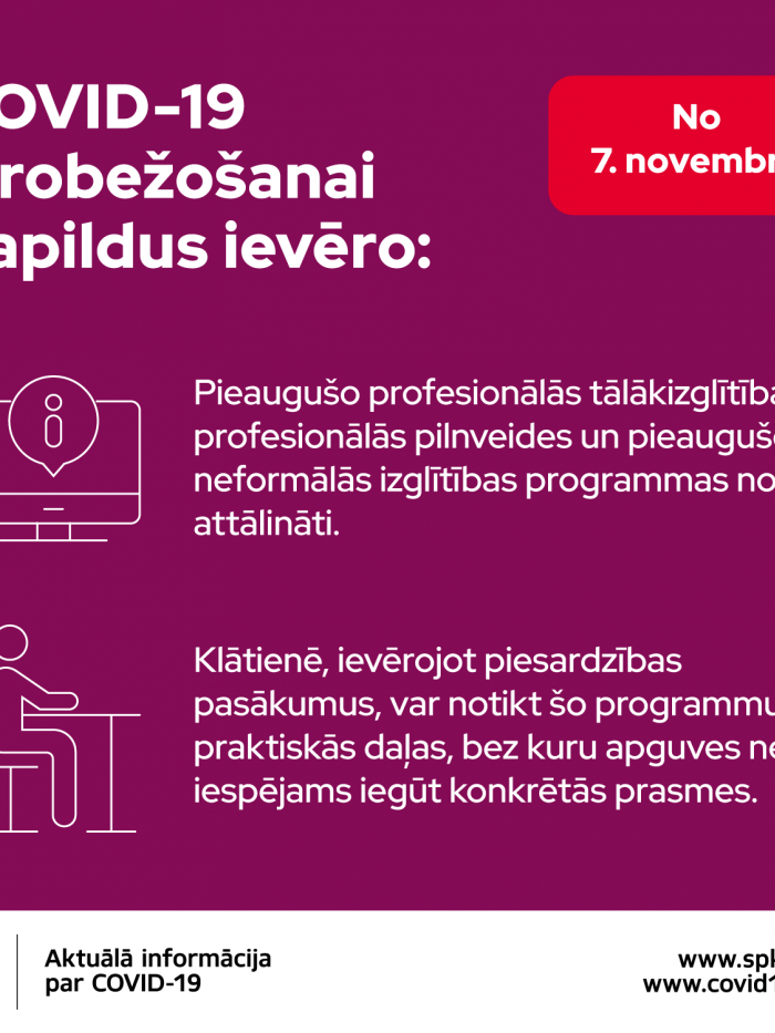 nolemts pagarināt noteiktos ierobežojumus