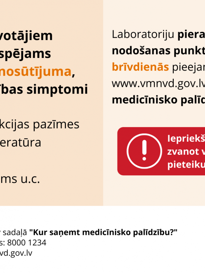 Kur saņemt medicīnisko palīdzību