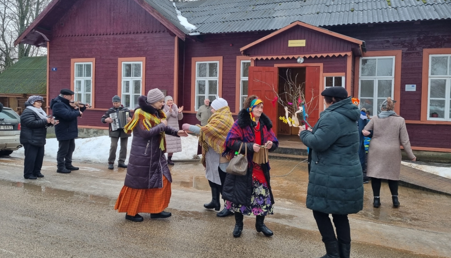 Vārkavā aizvadīts tradicionālais Meteņdienas pasākums