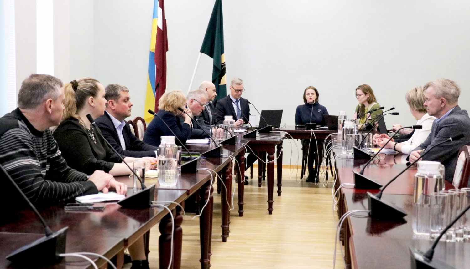 Preiļos viesojas Izglītības un zinātnes ministrijas pārstāvji, lai diskutētu par skolu tīkla sakārtošanu Latvijā