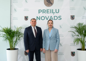 Izraēlas vēstnieces vizīte Preiļos 