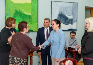 Izraēlas vēstnieces vizīte Preiļos 