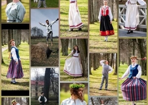 Preiļu novada Kultūras centra tautas mākslas kolektīvi piedalās virtuālā gājienā “Uzvelc tautas tērpu par godu Latvijai”