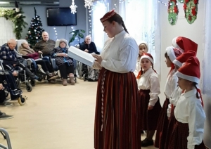 SAC “Aglona” apciemo Aglonas vidusskolas skolēni