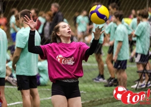 Piecas komandas no Preiļu novada vispārizglītojošam skolām finālā "top! kauss 2023" volejbolā