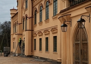 Preiļu pils 1. stāva atjaunošanas būvdarbi tuvojas noslēgumam