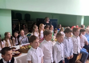 Baltā galdauta svētki Vārkavas pamatskolā