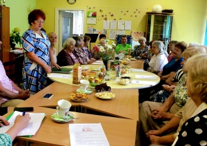 Preiļu novada Pensionāru biedrība īsteno pasākumu “Pienu ēdu, pienu dzēru, pienā muti mazgāju...”