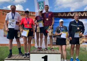 Preiļu novada nūjotāji kārtējo reizi gūst medaļas