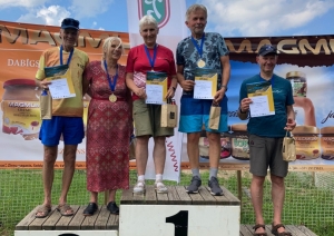 Preiļu novada nūjotāji kārtējo reizi gūst medaļas