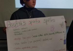 Vārkavas pamatskolas pašpārvaldes jaunieši apguvuši jaunas prasmes