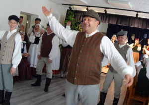 Saunas Tautas namā aizvadīts pasākums "Pavasara daudzynuošona"