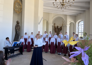 Aglonas bazilikas Baltajā zālē izskanēja emocionāls, skaists Preiļu novada Koru konkurss - skate