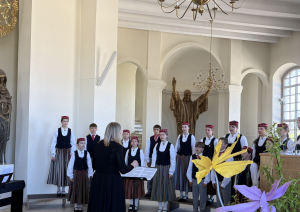 Aglonas bazilikas Baltajā zālē izskanēja emocionāls, skaists Preiļu novada Koru konkurss - skate