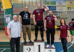 Mūsu armvrestleriem izcili panākumi starptautiskajā turnīrā “Radviliškis Cup”