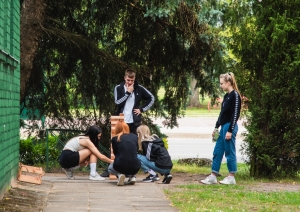 Riebiņu jaunieši piedalās “Spēļu turnīrā”